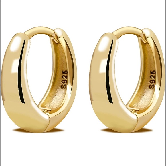 Jewelry - Croissant Hoop Earrings